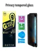 Privacy gehard glazen schermbeschermer voor iPhone 14 14Pro 13 12 Pro Max 7 8 Plus met Pack Antispy Protect Film8658019