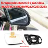 Podgrzewany podgrzewany kąt elektryczny lusterka lustra dla Mercedes-Benz Mercedes C E S GLC Klasa W205 W222 W213 X253 2013-2021 Blind Spot