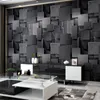 Papier peint en daim non tissé en réseau 3D moderne pour murs roll papel de paede 3d salon chambre à coucher