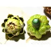 Bowls 3Pcs Green Artificial Artichoke Plastic Flower Wedding Party Table Decoration