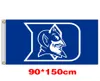 Duke Blue Devils University Grand drapeau du collège 150cm90cm 3x5ft Polyester Custom tout drapeau de sport de bannière volant Home Garden Outdo2898792