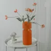 VASESクリエイティブな花瓶の装飾ダイニングテーブルリビングルームフラワーアレンジメントシンプルなガラス光贅沢ドライ