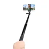 Pinnar 1,5 m handgrip selfie pinnar handhållna/handtag monopod för GoPro Hero 98765 Svart mobiltelefonhållare för Osmo Insta360 Onex2 Akaso