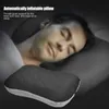 ポータブルウルトラライトキャンプ枕アイエイタブルTPUキャンプIatable Pillow便利な屋外キャンプ旅行昼寝エアピロー240410