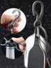 Anneaux clés en titane haut de gamme Keychain Luxury Men de voiture Célectorielle Clée clés Anneau Ultra Lightweight Edc Carabiner Holder le meilleur cadeau pour les hommes 240412