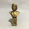 Dekoracyjne figurki antyczne mosiężne wielki przywódca Ameryka Południowa Che Guevara Statua Brązowy pusty vintage ozdoby Dekoramenty Crafts Crafts