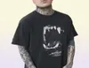 Hommes coton t shirt à manches courtes peso vintage gris imprimant hip hop tshirts décontractés Men039