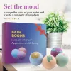 Accessoires Huile essentielle de bain Salt Bulle Bomb Batch Boule de bain Baignoire Gift Salt