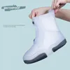 Outdoor Waterproof Shoes Cover Rainy Day Unisex Rain Boots Anti-slip Overshoes Durable Shoe Covers Thickening Reusable