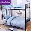 Bedding Sets Dormitório do aluno de 1,2 m de lençol de três peças Conjunto de três peças