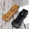 Elegant PU Folding Knife Pouches PU Material Knife Holsters PU Knife Case Knife Sheath Gift for Collectors Enthusiasts