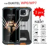 2-1pcs 9h 2.5d Temperingglas für Oukitel WP7 WP6 Cover Smartphone Frontbildschirm Protektor Scratch Proof LCD-Film