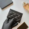 財布の豪華な財布赤い財布カードホルダーピンクバッグファッションファッションハイサマークオリティギフト安い塵とボックスカウスキンCCレディース