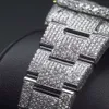 Lussuoso aspetto completamente guardato per uomo donna top artigianato un unico e costoso Mosang Diamond 1 1 5A orologi per hip hop industriale lussuoso 8574