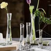 Vasi di fiori Vaso Flores Terbo di vetro Plant Fiori secchi Piccoli corridoio Studio della camera da letto Tavolo da pranzo Ornamen