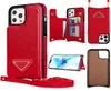 Luxus -Brieftaschen -Leder -Telefonhüllen für iPhone 14 13 Pro Max I 12 Mini 11 Promax XS XR 11 x 6 6S 7 8 Plus XS Case Multi Card Holder 5961331