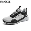 Chaussures sportives Pingkee Mens Sports Chaussures Trail Running Mens Sports Chaussures Chaussures Mesh Mesh Fitness Fitness Unisexe Chaussures Sports Fashion Footwear C240412