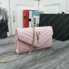 Envelope Wallet For Women Desinger Crossbody Shoulder Bags Chain Bag YS Handbag Luxurys Designers Bags Wallets Handbags Cross Body 244121BF