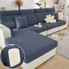 Stoelbedekkingen Waterdichte bankkussenafdekking Elastische Jacquard voor woonkamer Verwijderbare L vorm fauteuil stoel stoel slipcover