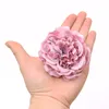 Flores decorativas 20pcs 7cm Peony Artificial Silk Flower Heads para decoração de casamento Diy Wreath Great Box Scrapbooking Craft Fake Fake