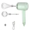 Mixers Wireless Electric Egg Beater Hushålls ägg vit grädde Vispa laddningsbar mini handhållen äggbeater 2022 Ny Sell Like Hot Cakes