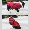 Hondenkleding Reflecterend fleece jas voor honden Warm huisdierkleding Vest medium en grote 2 op 1 winter