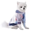 Hundkläder 2024 Autumn Winter Small Fleece Warm Hoodies Designer Hooded Drawstring Print Puppy Teddy Cat Pet Sweatshirts kläder