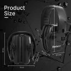 Accessoires New Generation Howard Leight R01526 Impact Sport Electronic Earmuff Shooting Protective Cheftable Roldable