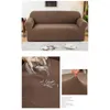 Chair Covers 3 Seats Sofa Cover With Armrests Universal Waterproof Elastic Non-slide Furniture Seater Bench Thin Couch Sleeve