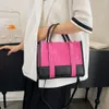Projektant torebki 50% zniżki na gorąca marka torebki damskie torba na jedną torbę kobiet na ramię duża pojemność nowy prosty list wcięta