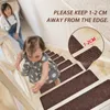 Tappeti da bagno grade scale non slittamento per gradini in legno Sicurezza di autoadesivi interni animali domestici e tappeti per le scale degli anziani