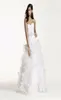 Свадебное платье с оборкой с украшенными талией -талиями -дизайнером Организатором, изготовленные на заказ свадебные платья SWG4928586180