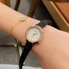 Montre-bracelets Fashion Women's Watchs Simple Vintage Small Watch 2024 Luxury Le cuir en cuir Strip Step Sports Casual Sports Clock