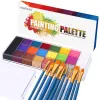 Kits 20 Color Oil Paint Body Profession Makeup Palette Face Art Painting Oil Art Party Face Color Makeup with Brush