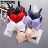 Sweatshirts Plus Size Bra Women E Cup Sensual Lingeire Sexy Lace Underwire Thin Cup Brassiere Anti Droop Push Up Lace Bra Dropshipping