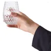 Tasses Saucers 12oz / 16oz Ananas Wine Cup Plastics Cocktail Verre Whisky Réutilisable Boire pour boisson à la maison Club de fête