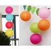 Decoração de festa Behagar 16pcs Lanternas de papel coloridas chineses japonesas decorações penduradas para decorações para decorações domésticas