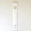 Decoratieve beeldjes Dieren Hoogte Meet Chart Meter Kinderen Wandgroeipabellen voor kinderen Hang Ruler Room deocratie