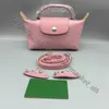 Skillnad grossist bolsas original perforerad rosa väska säck de jour färg toalettartiklar version av band bun mini lätt dumpling liten välj axel