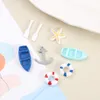 Mini Beach Style Miniature Ornament Kits لـ DIY Fairy Garden Dollhouse Decoration ، Miniature Dollhouse 321