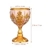Wine Glasses Old Fashion Cocktails Royal Chalice Cup European Retro Goblet Wood S Wedding Table Decor Medieval High-end