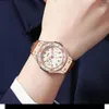 Armbanduhr Frauen Quarz Uhr Luxus hochwertige Uhren Zifferblatt Vintage Leder weibliche Uhren Damen Armbanduhr Relogio