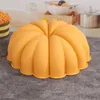 Baking Moulds Bpa-free Cake Mold Silicone Pan Non-stick Halloween Pumpkin Food-grade For Easy Thanksgiving