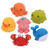 Bath Toys Montessori silikonowe zabawki do kąpieli dla niemowląt 0 12 miesięcy malucha kąpielowa dla dzieci od 0 do 1 roku gry dziecko wanna łazienka 240413