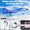 SU-27 Aircraft Model Radio Remote Control Flying Toys Hand Throw Gyro Stabilize Anti-Fall Foam Glider Fighter Jet RC Plane