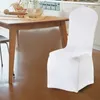 Sandalye Teal Kanepe Kapağı Kalınlaştırılmış Streç Yemek Odası Ziyafet Düğün 1 Parça Koruyucular