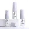 Opslagflessen 50/100 stcs 2 ml Clear Glass Perfume Spray Bottle met schaal Diy Mini Refilleerbare Atomizer Gradueervlaas