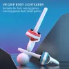 Joysticks 12 IN 1 Game Accessories Kit for Oculus Quest 2,Body Sensing Lightsaber+VR Handle Grip Cover+Table Tennis Rackets+Golf Clubs