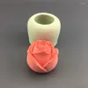 Dekorative Blüten 3d Rosenblüten Silikonform DIY Zucker Mousse Dekoration handgefertigte Seife Kerze fallen lassen Gel Gipsum