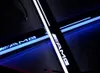 Movimentação de acrílico LED Welcome Pedal Car Plate Plate Pedal Door Sill Light para Mercedes GLA W117 2013 - 20158619470